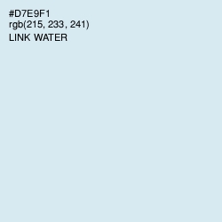 #D7E9F1 - Link Water Color Image